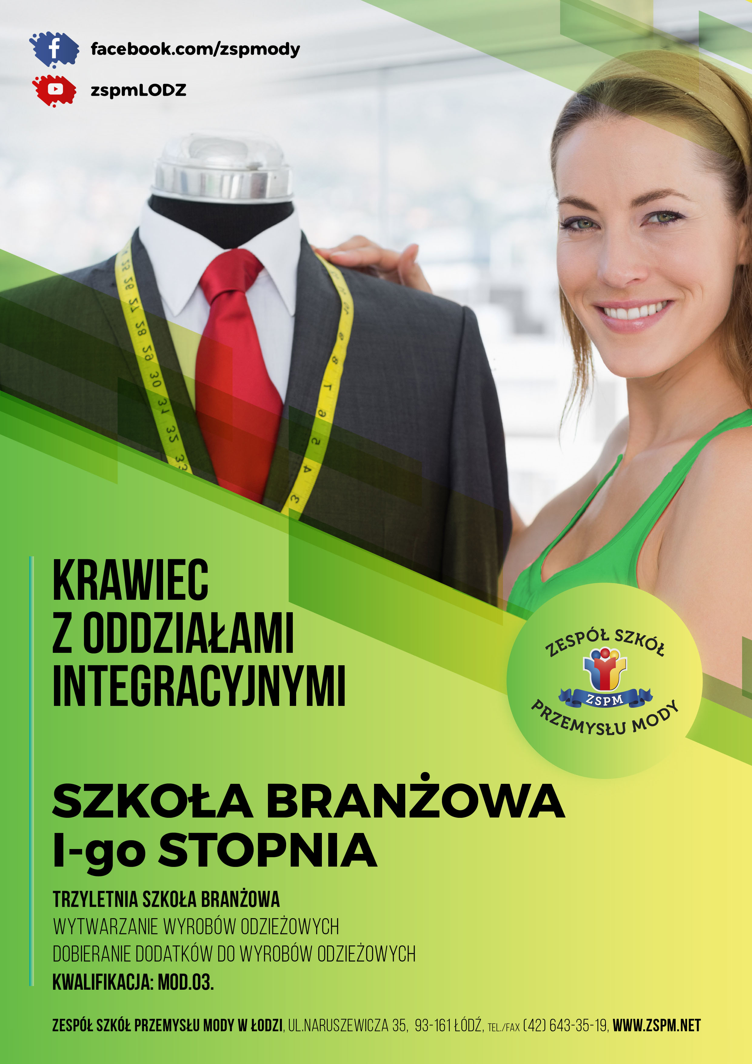 Zespół Szkół Przemysłu Mody W łodzi Kontakt - Zespół Szkół Przemysłu Mody w Łodzi